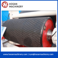 Conveyor Diamond Rubber Covered Pulley