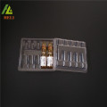 Customized 1ml*5 clear plastic tray packaging for ampoule bottles