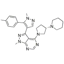 PF-4981517Licensed and Manufactured by Pfizer 1390637-82-7