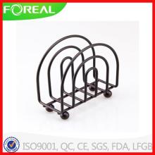 Black Powder Coating Home Basics Napkin Holder