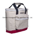 Fashion Large Eco-Friendly Reusable Canvas Insulated Cooler Bag
