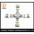Male Forged Brass Compression Cross Pipe Fitting (YS3301)