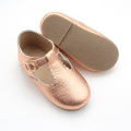 T Bar Baby Shoes Rubber Sole Kids Shoes