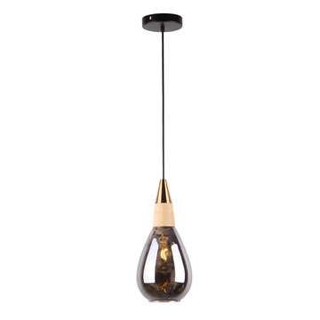 Nordic Modern Handmade Amber Color Glass Pendant Lamp