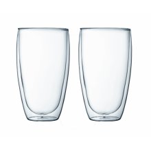 Borosilicate Glass 14oz Double-Wall Glass Tumbler