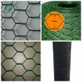 pvc coated chicken wire fencing mash rolls