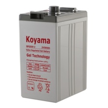 Acumuladores estacionarios de gel / batería 2V 500ah para sistemas de energía eléctrica y central eléctrica