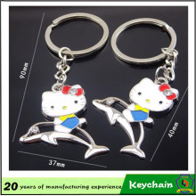 Cheap Couple Keychain Sales Promotion Lovely Hallo Kitty llavero para los amantes