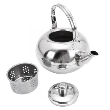 304 Stainless Steel Kettle Teapot With Flter Mesh