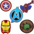 Patch de vêtements Captain America Iron On brodé