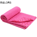 Melors Rubber Grip Dots Non-Slip Bottom Yoga Towel