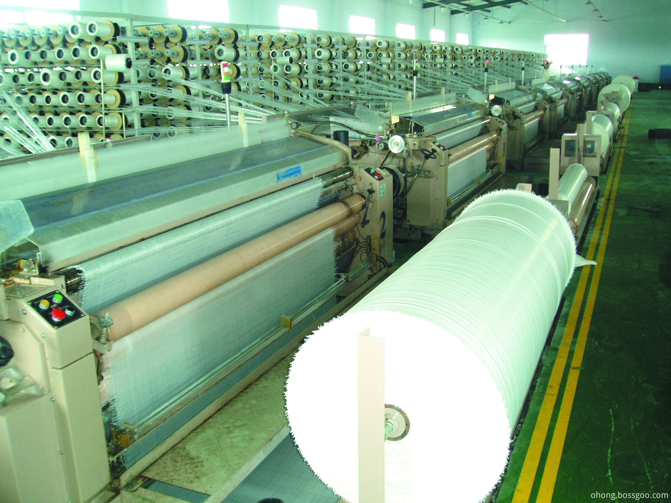 PE tarp weaving machine