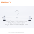 EISHO Chrome Metal Pants Hanger with Clips