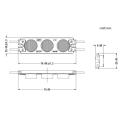 3-LED Edge Lighting LED Module