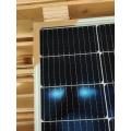 Venda popular de painel solar 560w monocromático todo preto