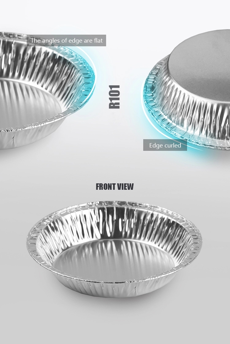 Small Disposable Aluminum Pie Round Foil