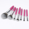 Mini 7pcs Set de pinceles de maquillaje para turistas