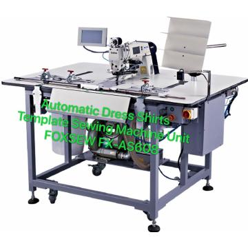 Automatic Dress Shirt Template Sewing Machine Unit