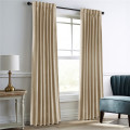 Modern solid color blackout curtain fabric