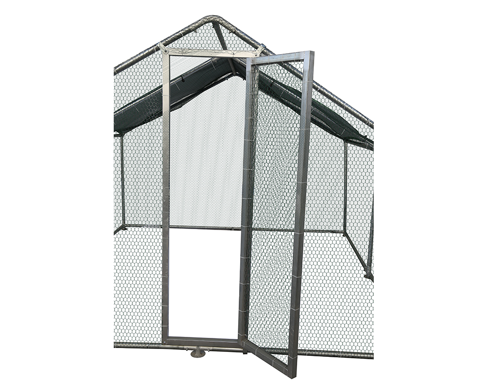 Galvanized Chicken Kennel