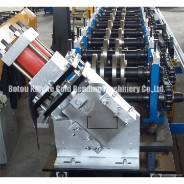 Quickly Changable C Purlin Bracket Roll Forming Machine