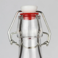 swing top sealed square glass bottles for kombucha