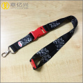 Namensschildhalter mit schwarzem Lanyard