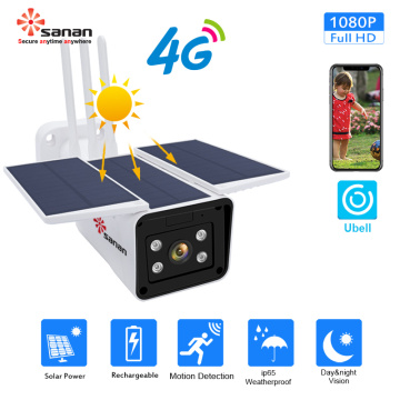 Solar 4G drahtlose 2MP-IP-Kamera mit Batterie