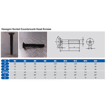 Hexagon Socket Countersunk Head Screws