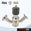 Нержавеющая сталь Санитарный зажимный асептический клапан (JN-SPV2002)