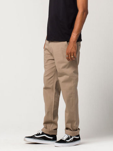 Mens Skinny Stretch Chino Pants