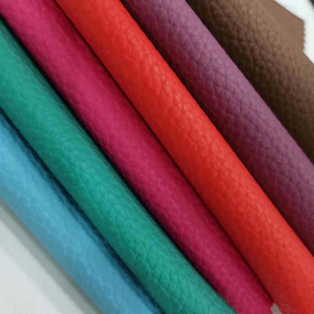 Litchi Grain Pvc Leather