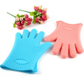 Gants de cuisine en silicone de qualité alimentaire Gants de barbecue en silicone