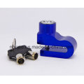 Small Alarm Bicycle Disc Key System Lock