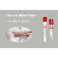 Plain Tube Vacuum Blood Collection Tube Red topped