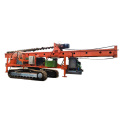 Hydraulic water drilling rig long spiral folding driver