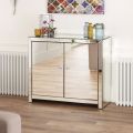 Venetian Mirrored 2 Door Sideboard