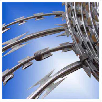 Hot-Dipped galvanizado Razor Barbed Wire