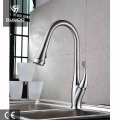 Luxurious Chrome Water Taps Kitchen Faucet for Sink