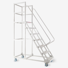 Mobile Platform Ladder Warehouse Seven-step Climbing Ladder