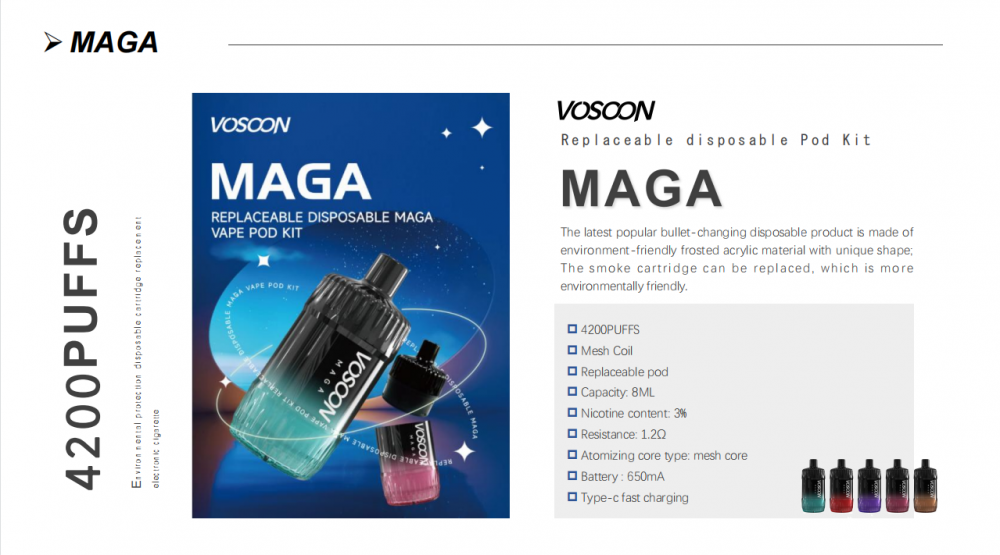 Vosoon Maga 4200puffs Vosoon Maga 4200puffs