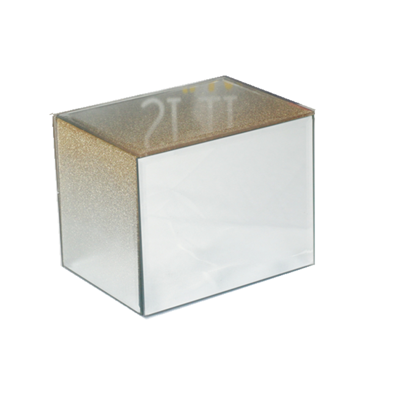 Gold Mirrored Jewelry Box