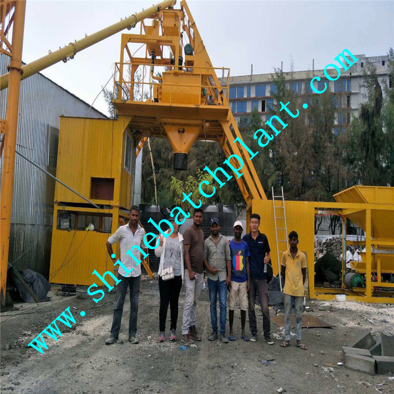 25 Portable Concrete Batching Plant