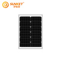 Small customized 12V 15W solar panels for lights