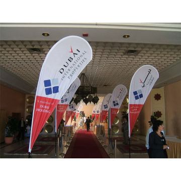 Outdoor Advertising Teardrop Flag Banner with Kits