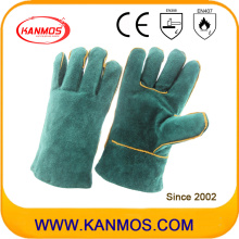 27 см Cowhide Split Leather Промышленная безопасность Сварочные перчатки (111031-27)