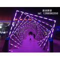 Dynamic Interactive Time Tunnel Light