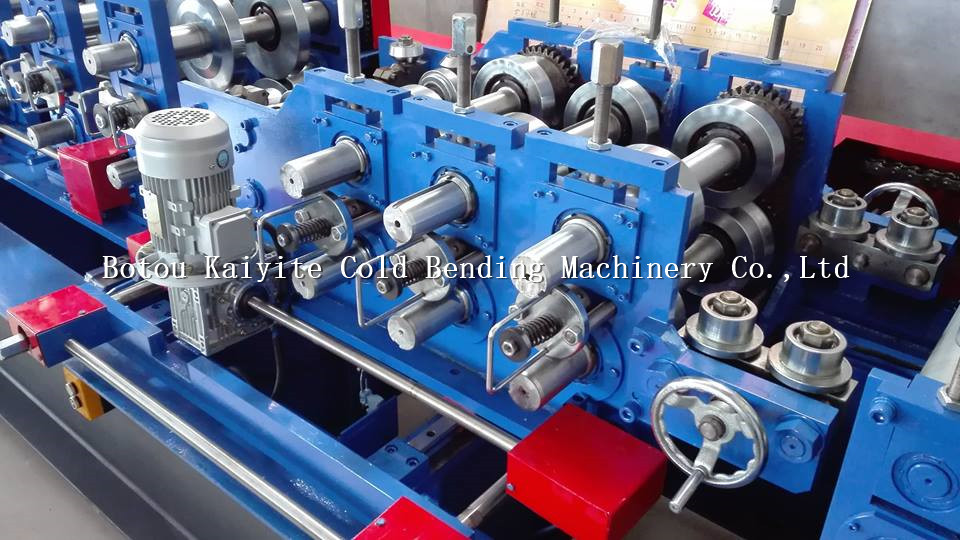 Galvanized Steel Profile C Channel Cold Roll Forming Machine