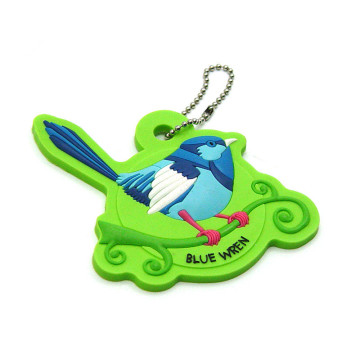 Nette Vogelform PVC Keychain für Frauen