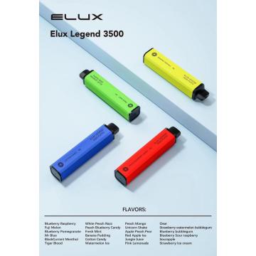 Elux Legend 3500 Cartridge Vaporizer Pen 22 Flavors